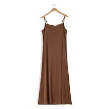 Load image into Gallery viewer, Point Maxi V-Neck Slip Dress

