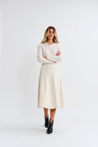 MW Jersey Seamed Skirt 333985