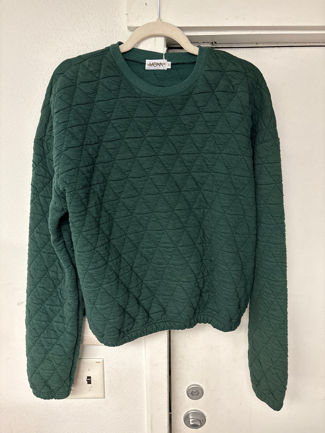 O&E Quilted Sweatshirt