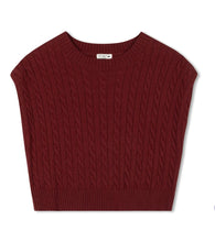 Load image into Gallery viewer, Point Cable Knit Vest
