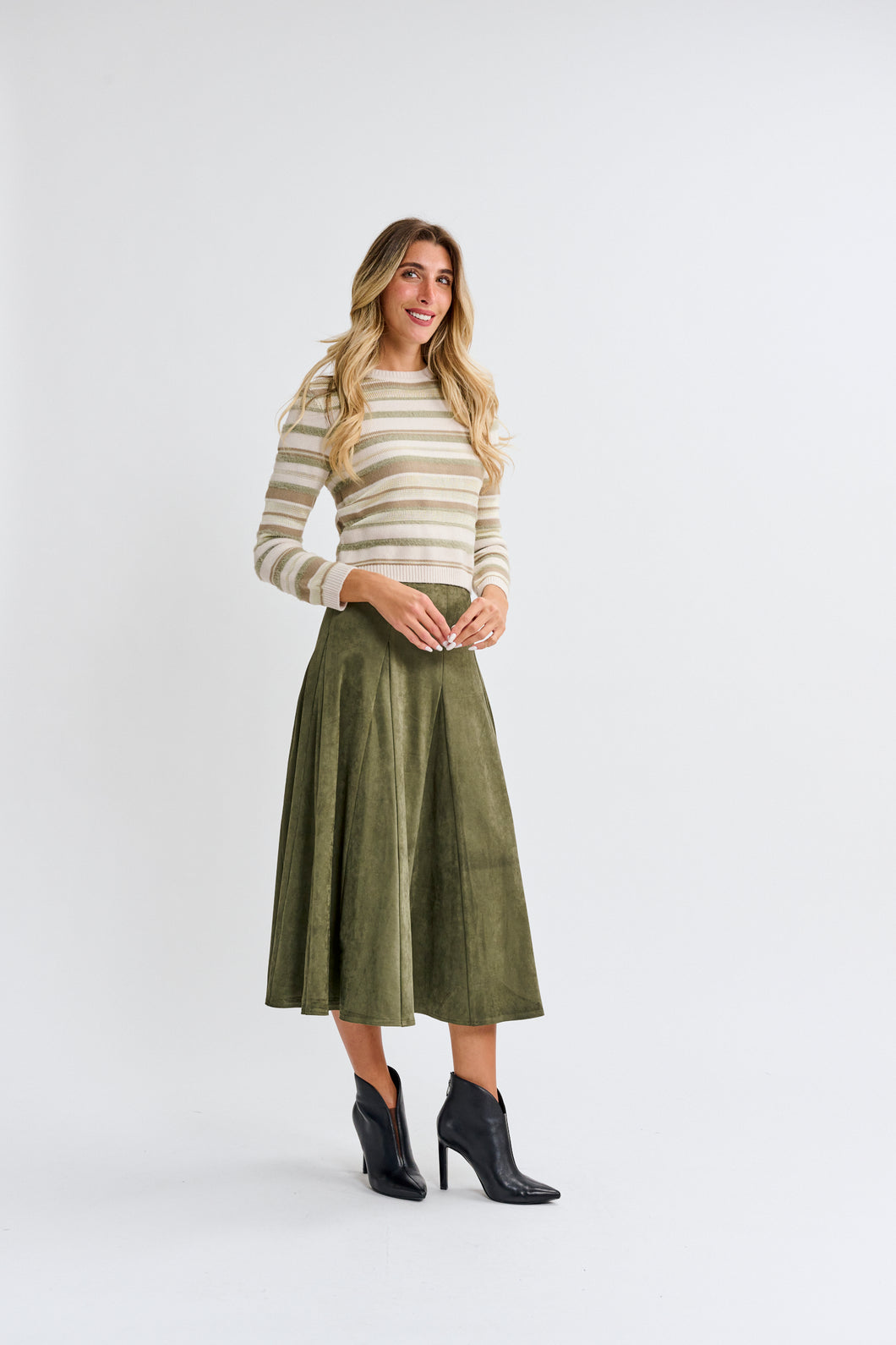 MW Mohair Striped Top 993874