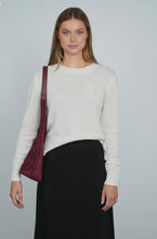 Load image into Gallery viewer, Point Fine Knit Crew

