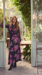 HS Printed Flower Skirt