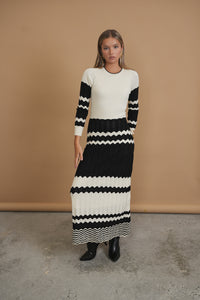 Bliss Knit Pointelle Dress