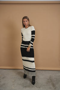 Bliss Knit Pointelle Dress