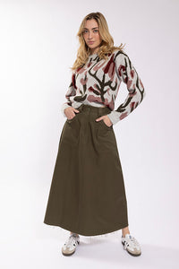 O&E Floral Crewneck Sweater