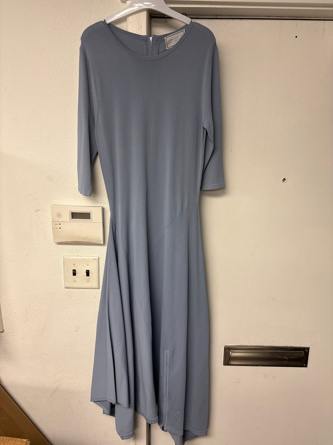 Apparalel Knit Assymetrical Dress