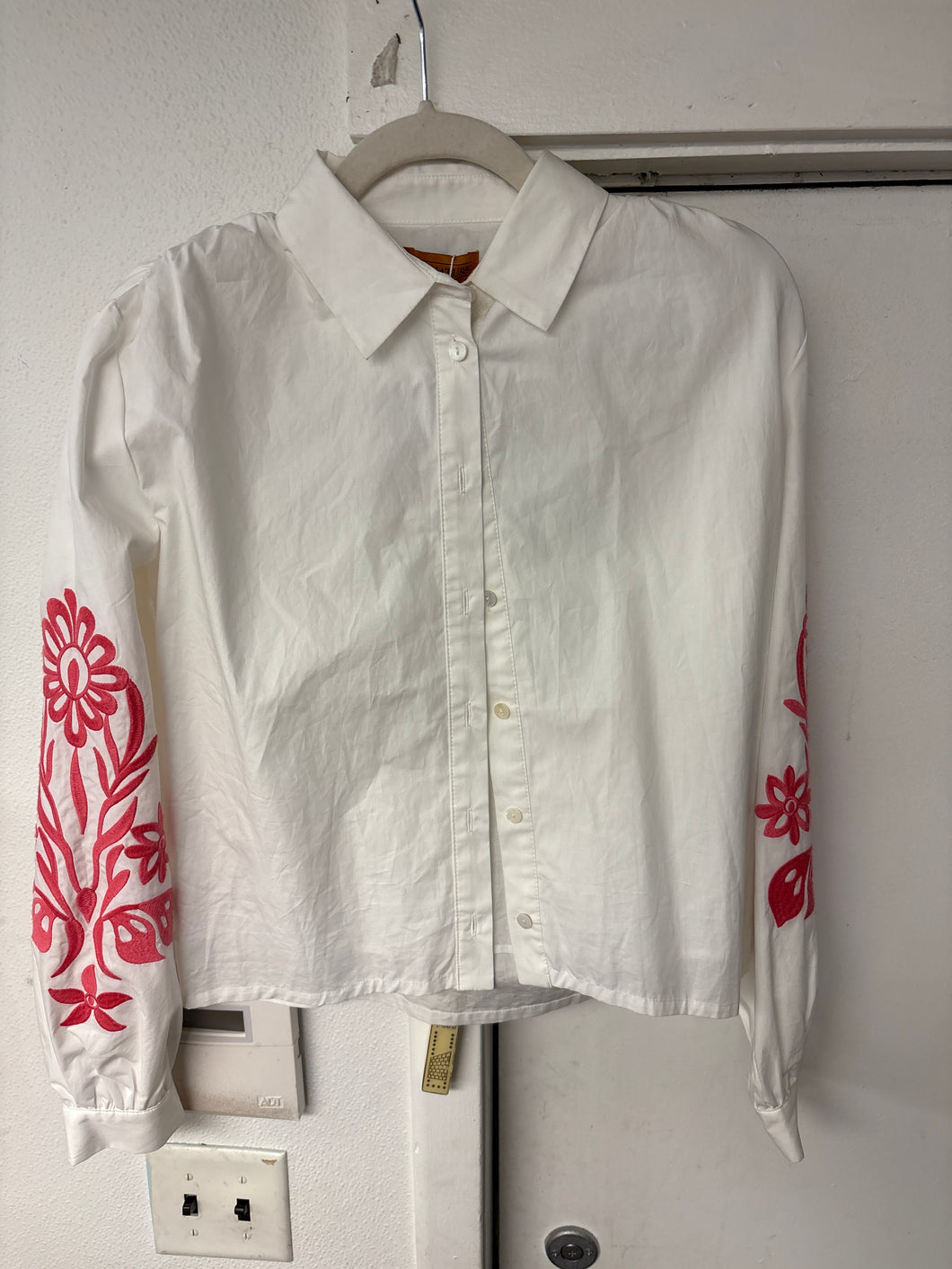 HS Coral Sleeve Detail Blouse