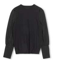 Load image into Gallery viewer, Silky Sleeve Detailed Knit Top
