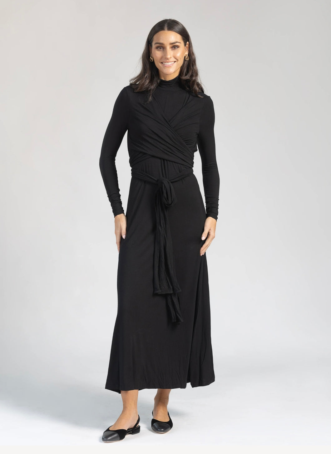 Loup Waist Wrap Dress