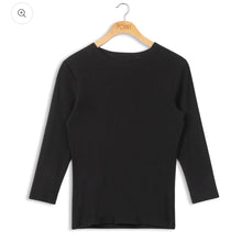 Load image into Gallery viewer, Point 3/4 Sleeve Classic Crew
