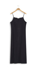 Load image into Gallery viewer, Point Sueded A-Line Slip Dress
