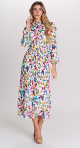 MW Butterfly Printed Dress 072128