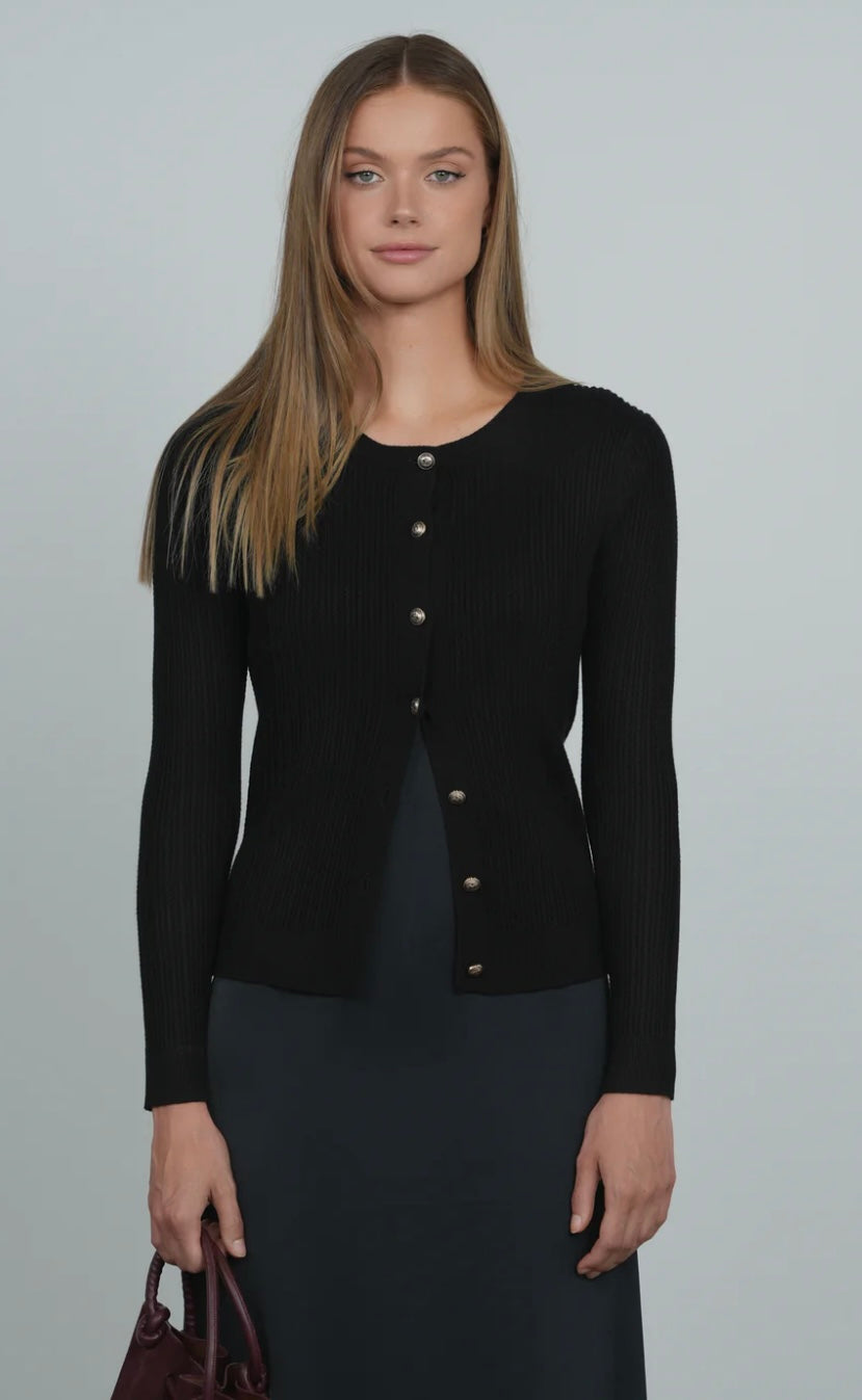 Point Tiny Cable Cardigan