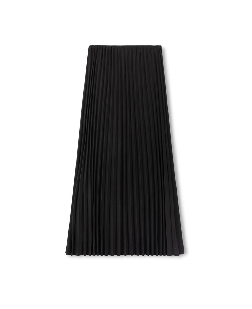 Thin Elastic Waist Skirt