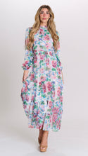 Load image into Gallery viewer, MW Chiffon Printed Dress 332106

