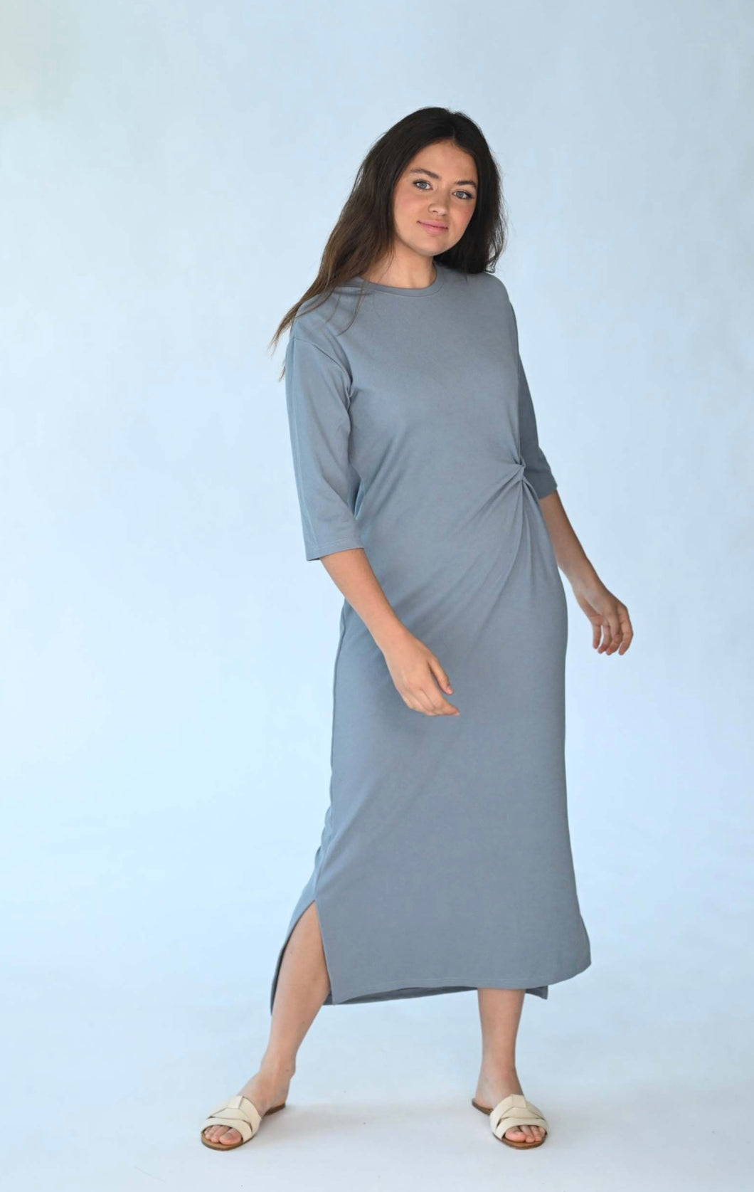 O&E Twist Tee Dress