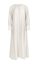 Load image into Gallery viewer, Striped Linen Maxi Dress
