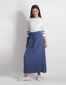 Pashmina Drawstring Gauze Skirt