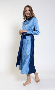 Luella Blue Dress w Collar and Belt