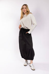 O&E Elastic Hem Skirt