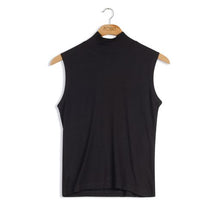 Load image into Gallery viewer, Point Sleeveless Mock Neck
